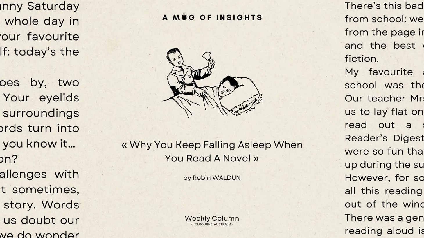 The Curse of Silent Reading