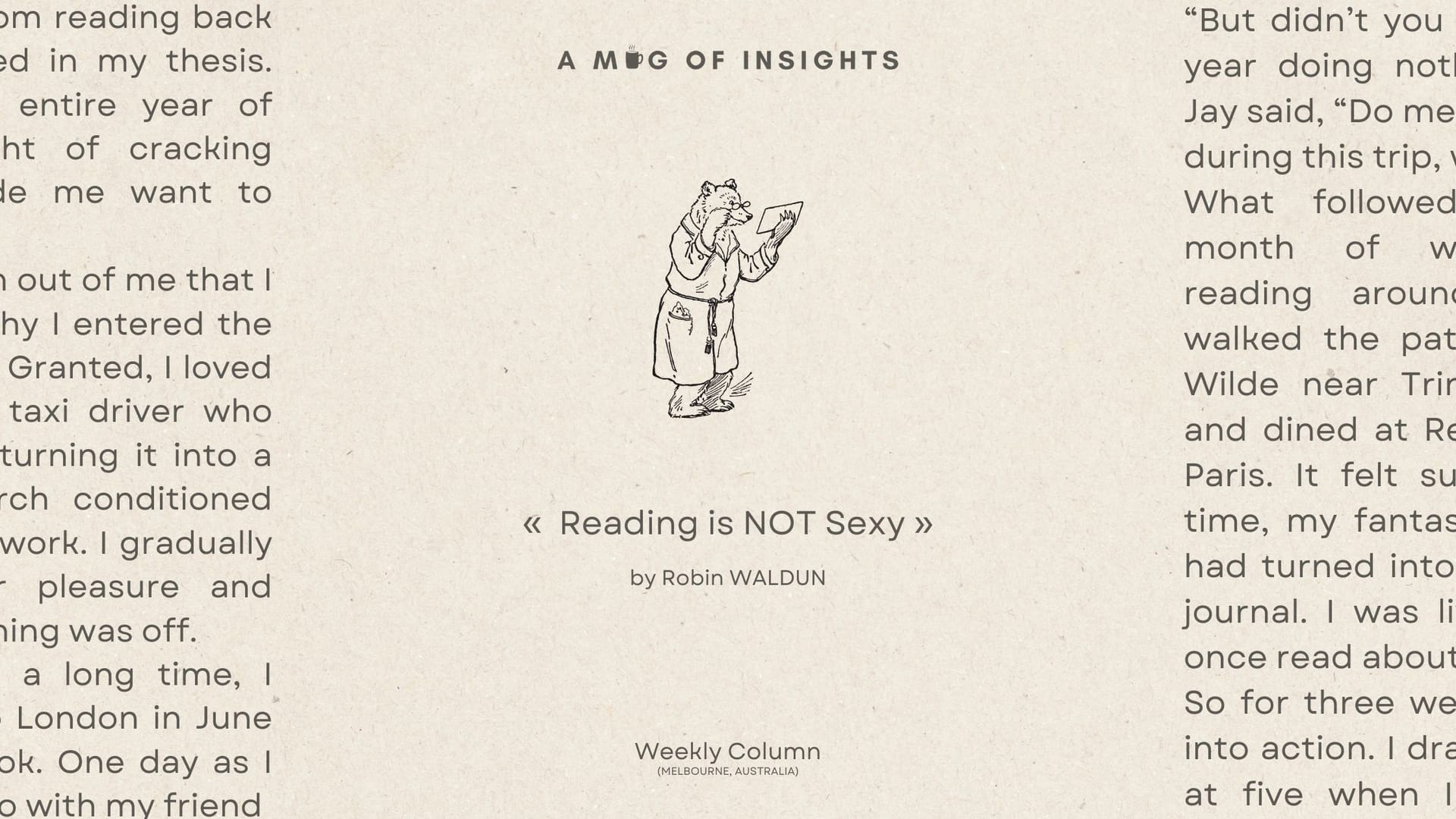 Reading is NOT Sexy, and Reading Burnouts are Real