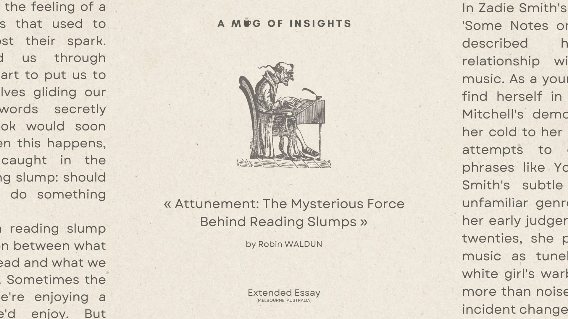 Attunement: The Mysterious Force Behind Reading Slumps