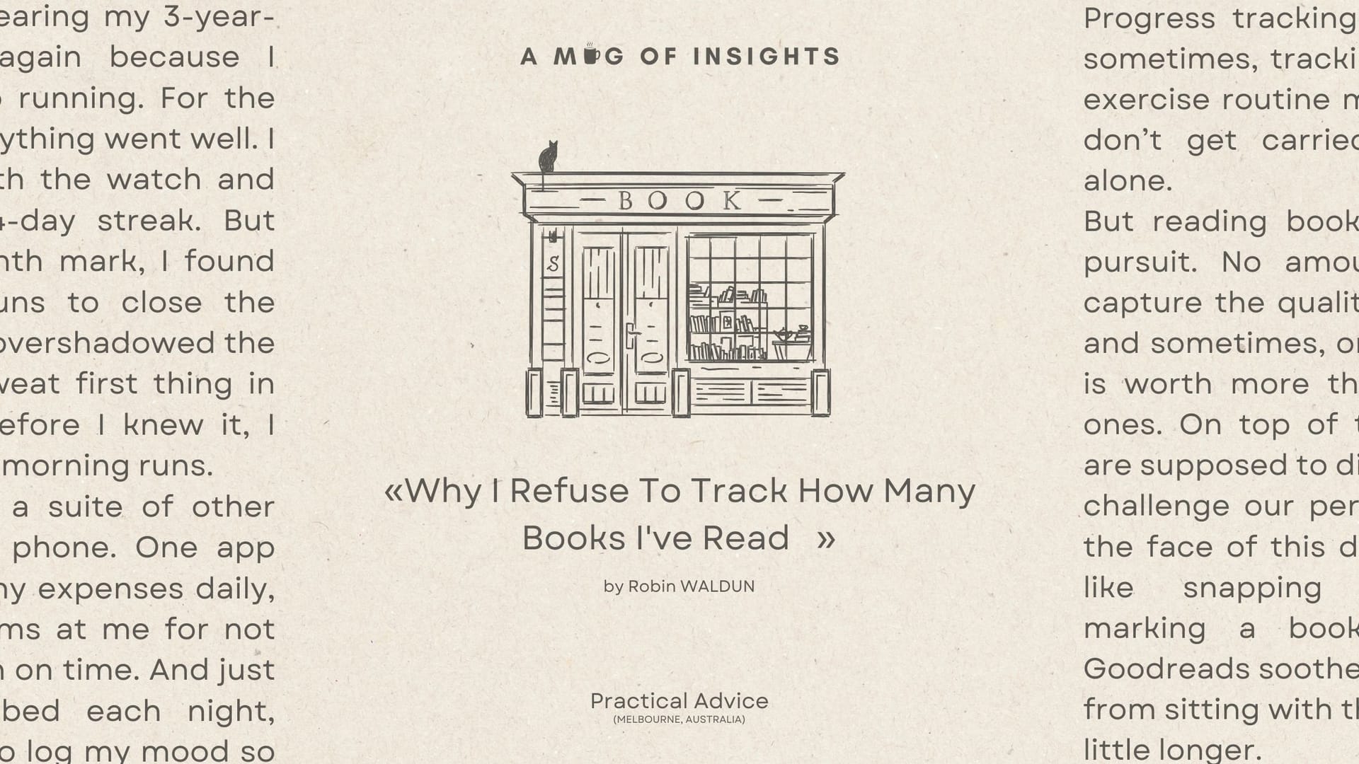Why I Refuse To Track How Many Books I've Read