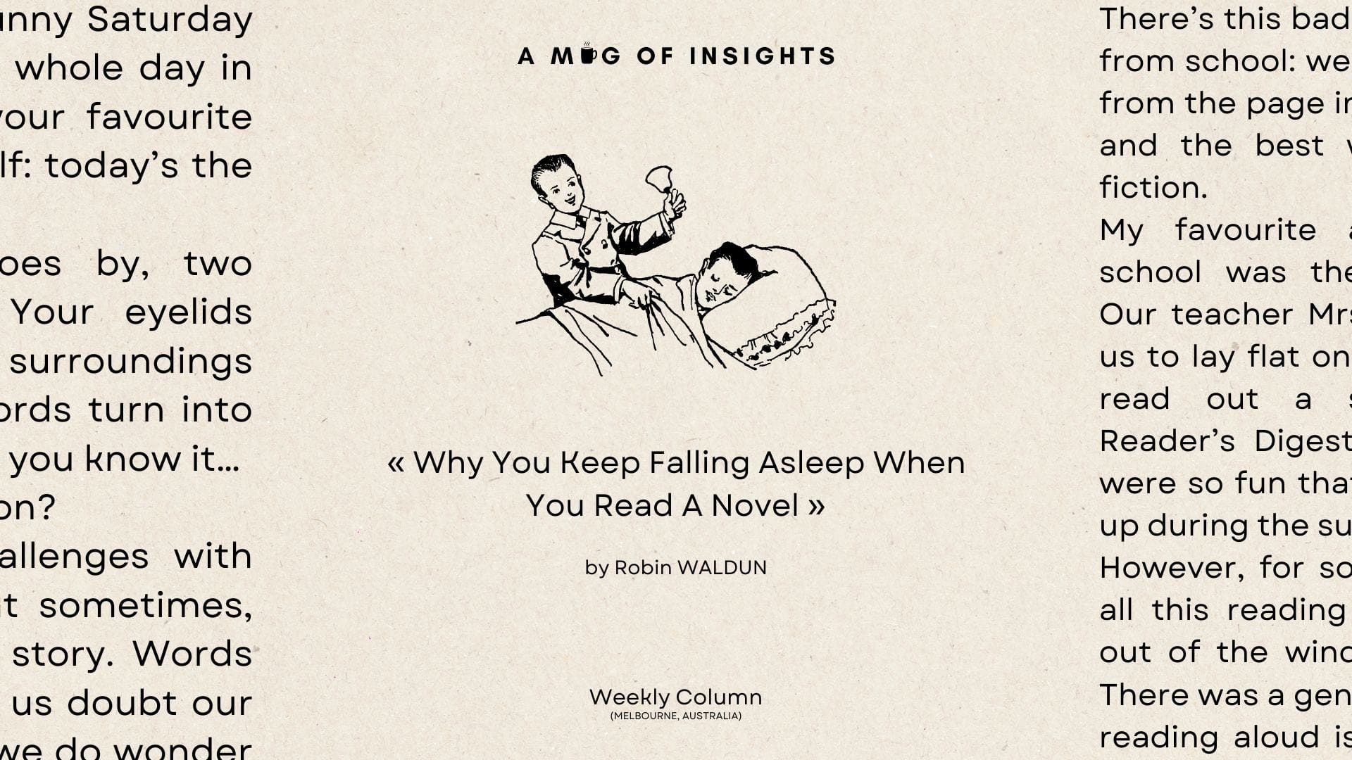 The Curse of Silent Reading