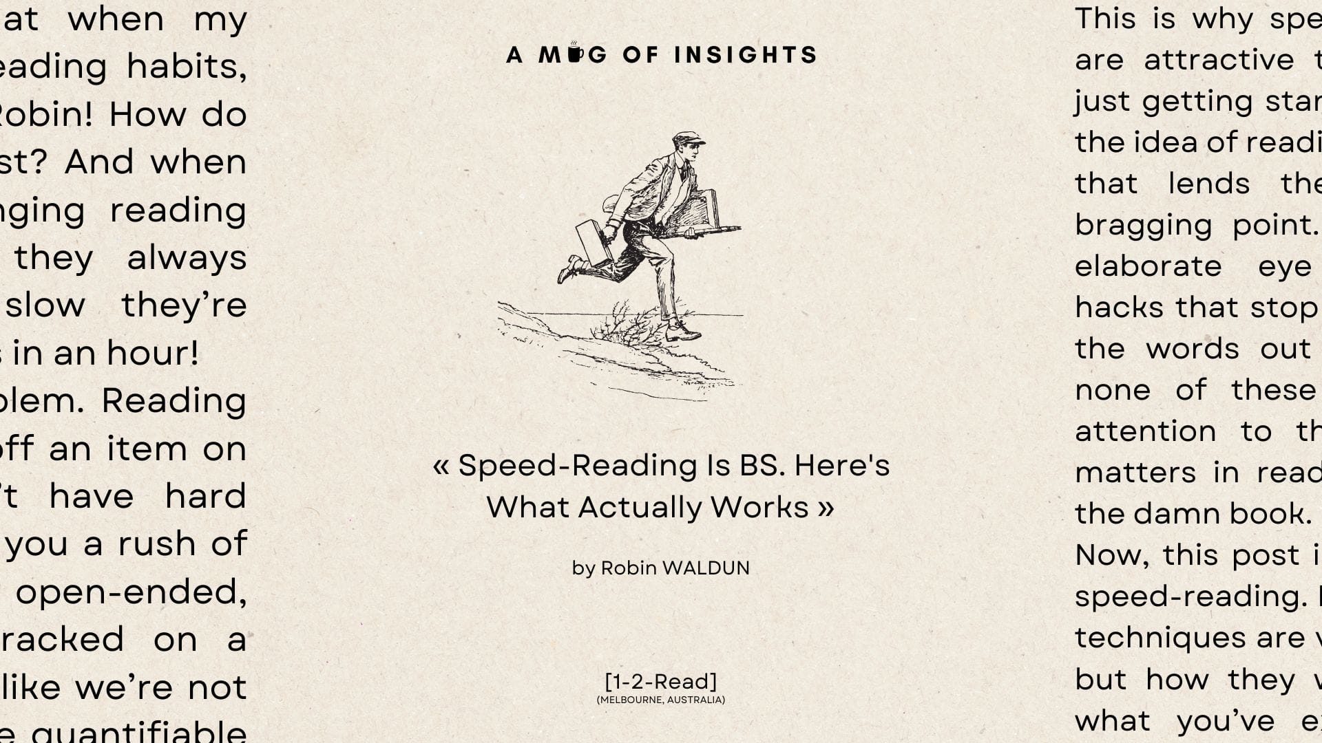 [1-2-Read] Speed-Reading Is BS. Here's What Actually Works