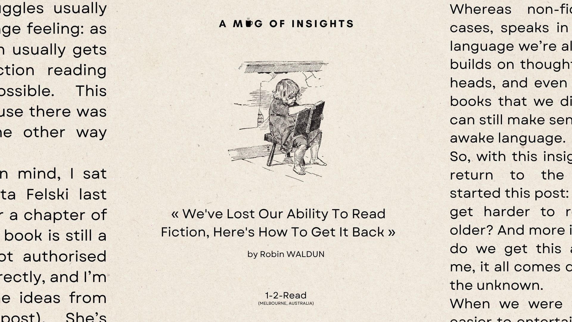 We've Lost Our Ability To Read Fiction, Here's How To Get It Back