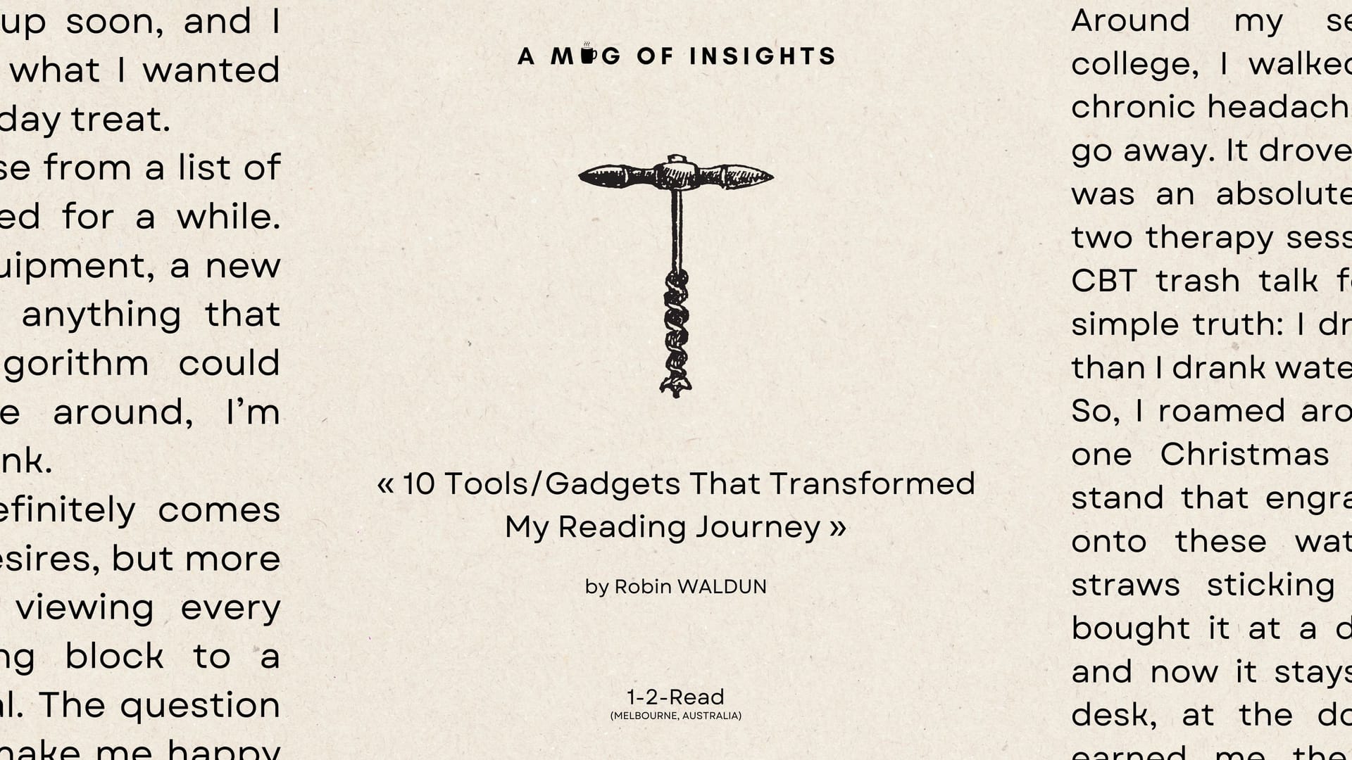 10 Tools/Gadgets That Transformed My Reading Journey