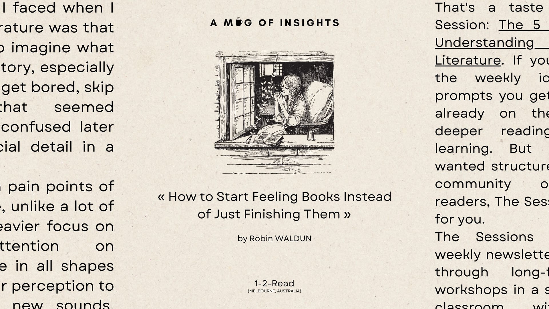 How to Start Feeling Books Instead of Just Finishing Them
