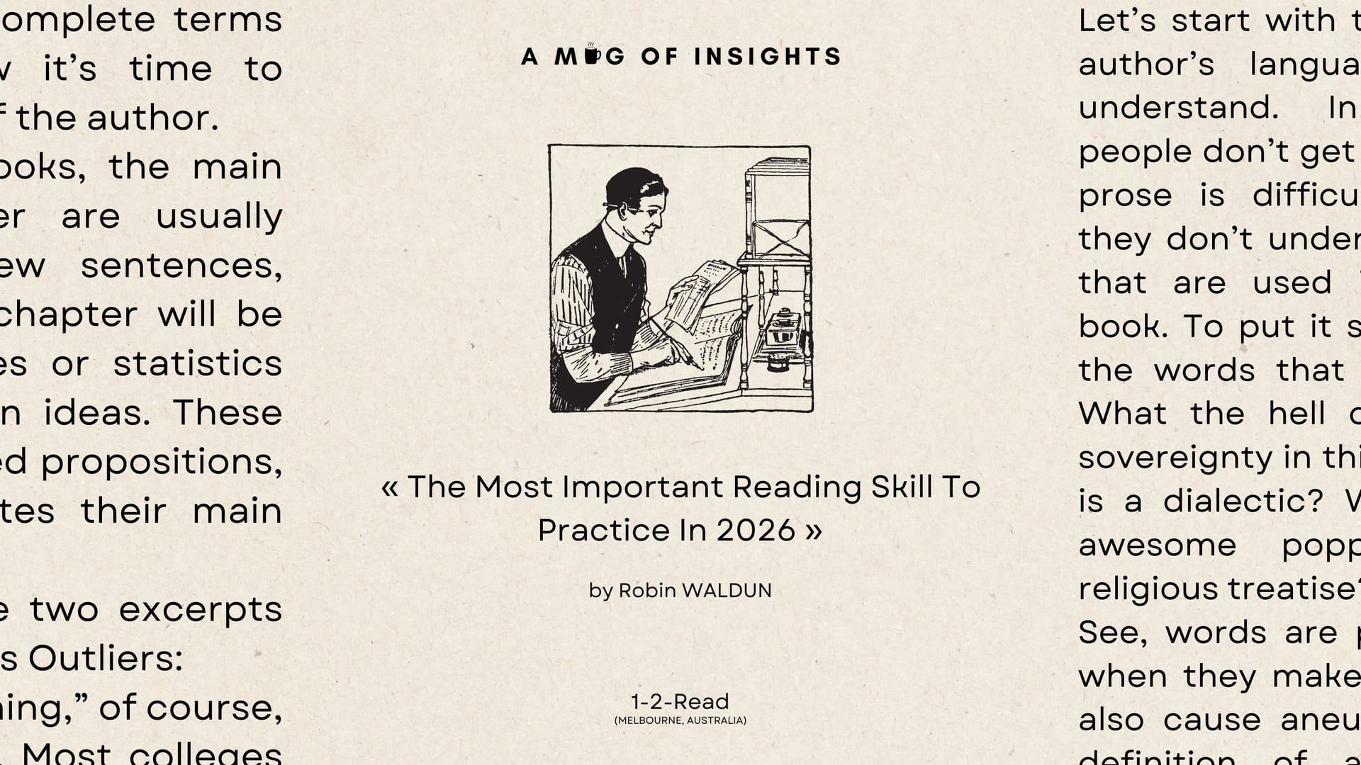The Most Important Reading Skill To Practice In 2026