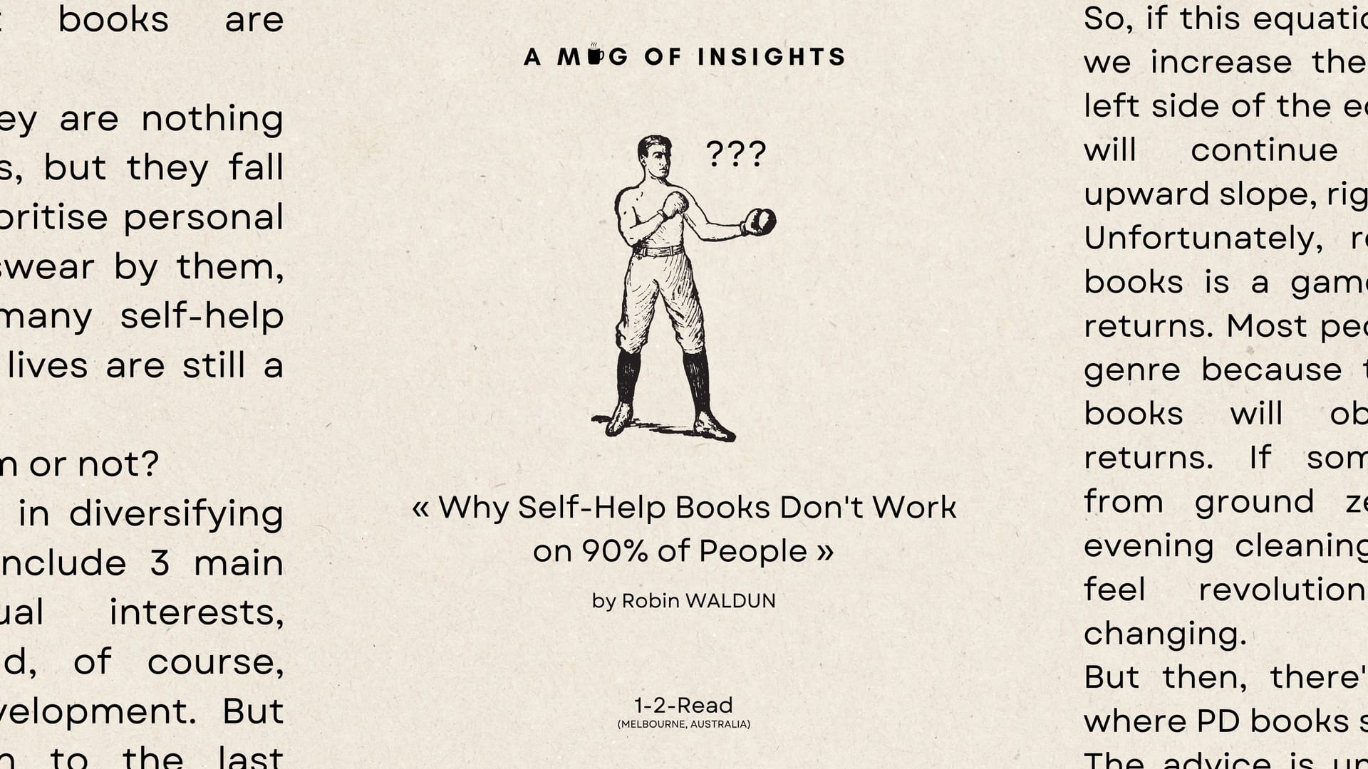 Why Self-Help Books Don't Work on 90% of People