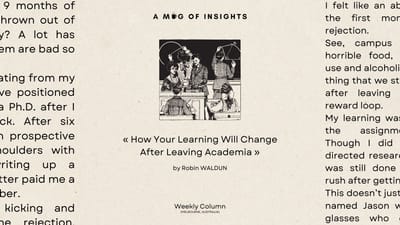 How Your Learning Will Change After Leaving Academia