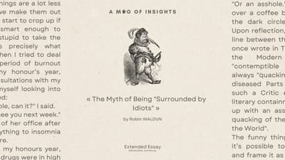 Critique is The Mood of the Internet