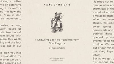 Crawling Back To Reading From Scrolling...