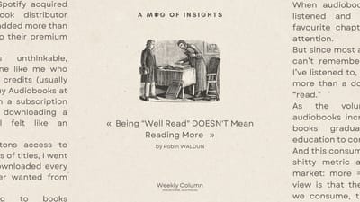 Being "Well Read" DOESN'T Mean Reading More