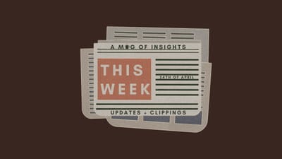 Work Life Balance, Getting Ready for Hegel and A New Contributor to Our Publication