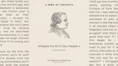 Here's Your Cure For Overthinking