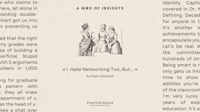 I Hate Networking Too, But...