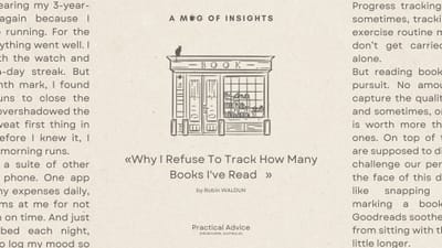 Why I Refuse To Track How Many Books I've Read