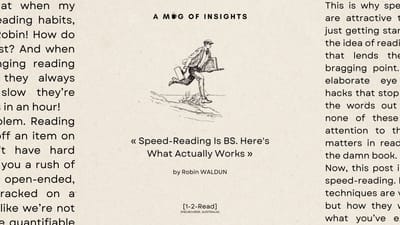 [1-2-Read] Speed-Reading Is BS. Here's What Actually Works