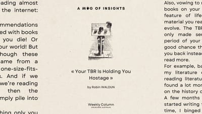 Your TBR Is Holding You Hostage