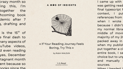 If Your Reading Goal Feels Boring, Try This