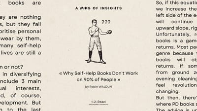 Why Self-Help Books Don't Work on 90% of People