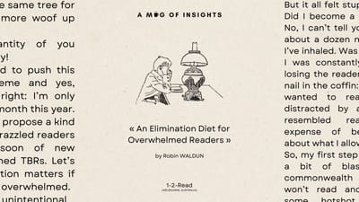 An Elimination Diet for Overwhelmed Readers