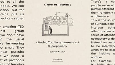 Having Too Many Interests Is A Superpower, Here's How To Channel It